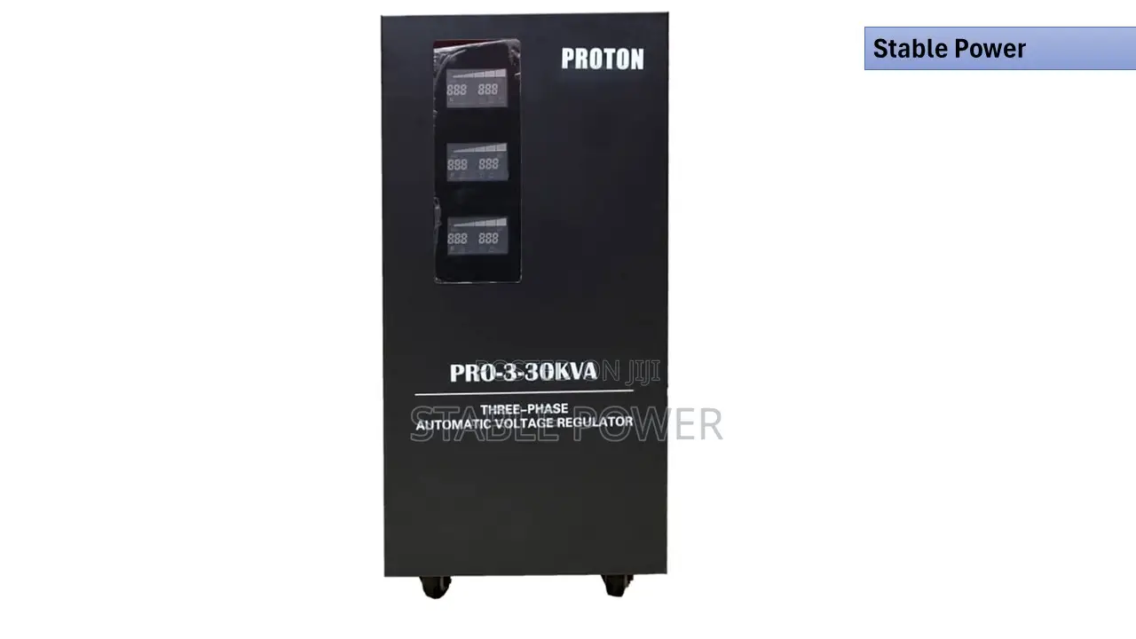 Proton 30kva 3-phase Stabilizer Input Voltage 270-456v