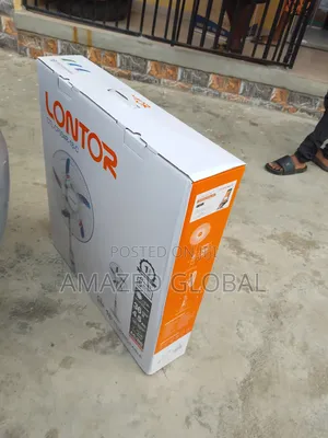 Remote Control Lontor 18 -Inch Rechargeable Standing Fan