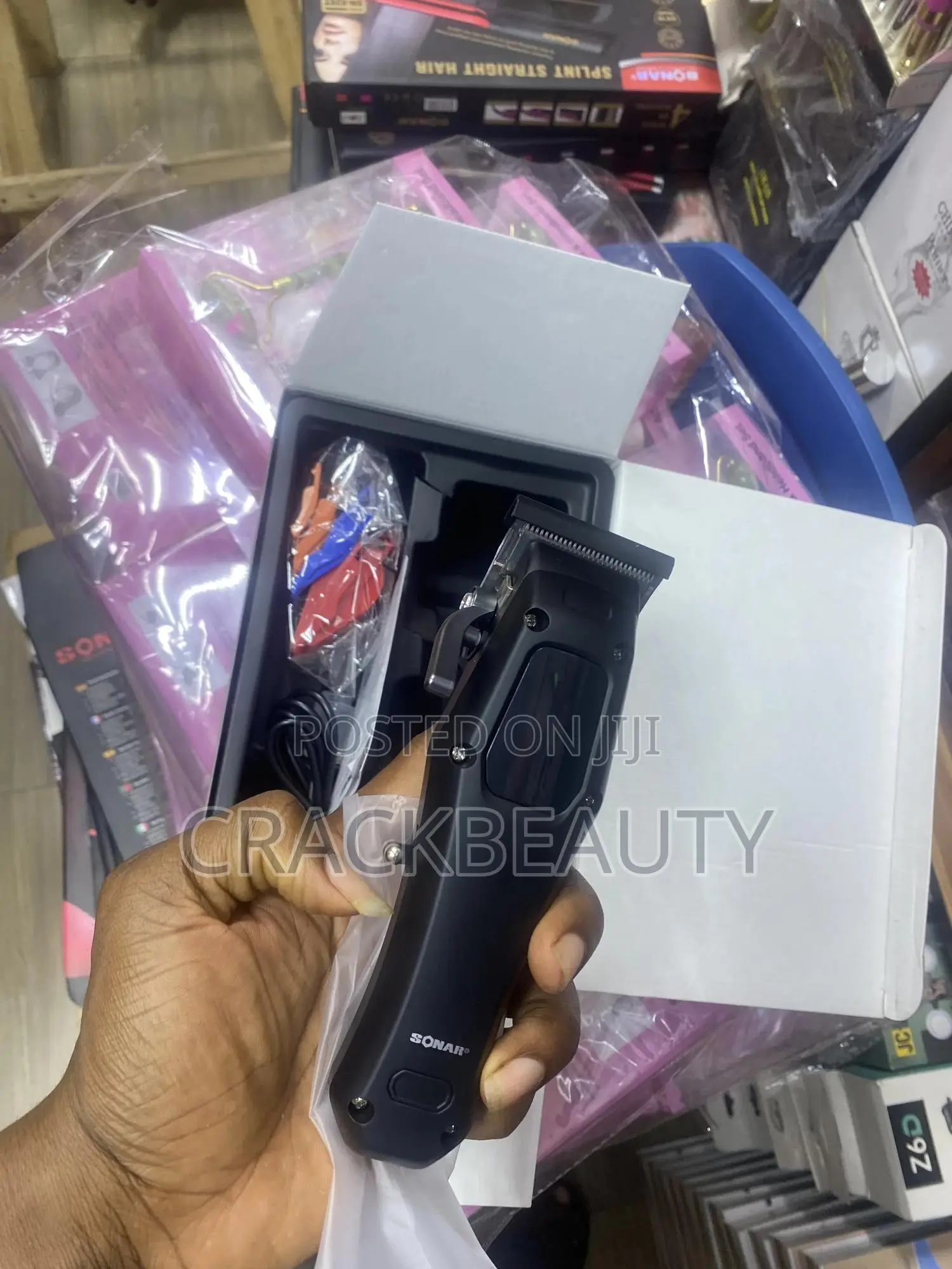 SN-080 Sonar Professional Rechargeable Hair Clipper