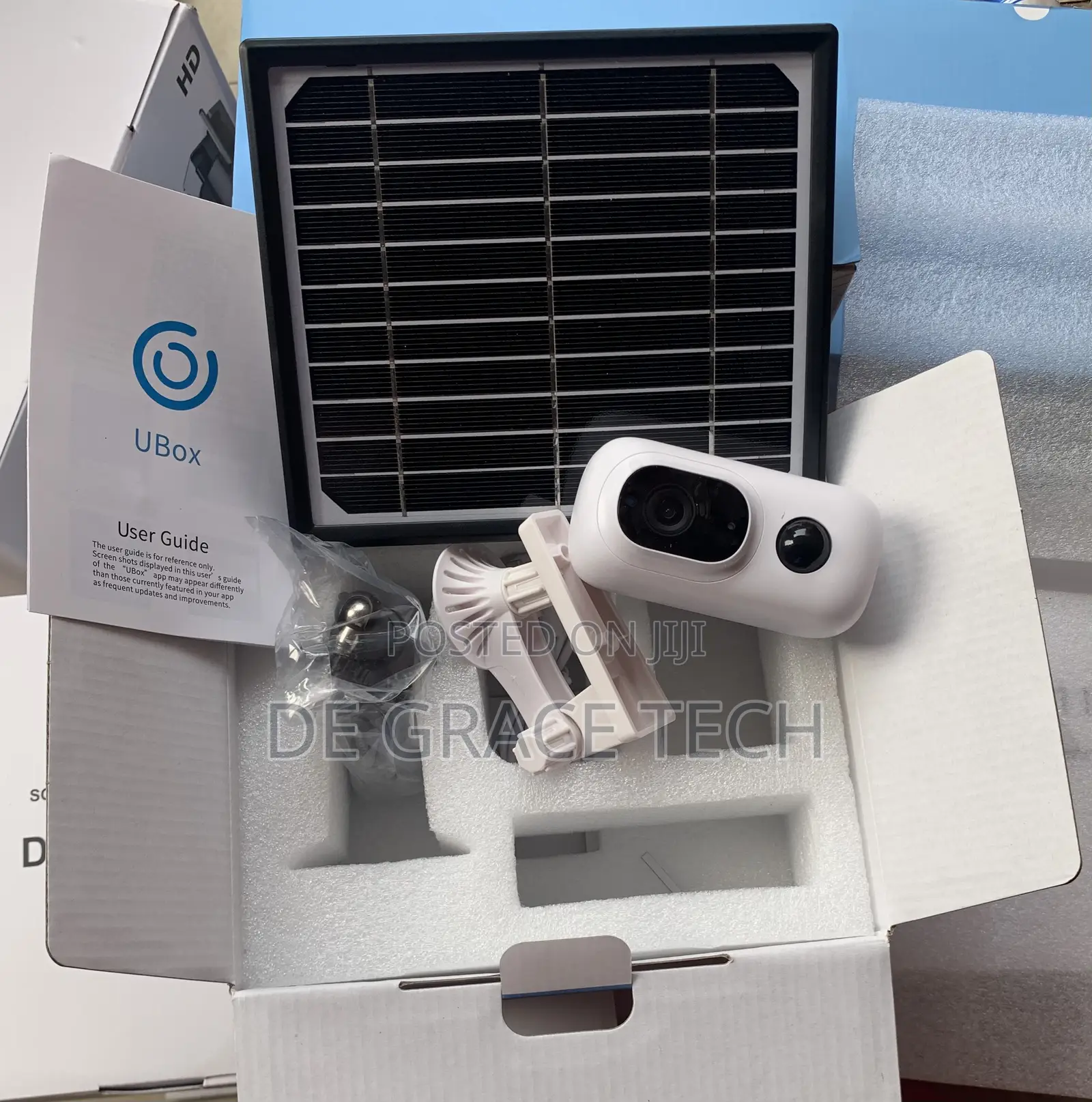 Solar Powered 4G Simcard Indoor Camera 1080p