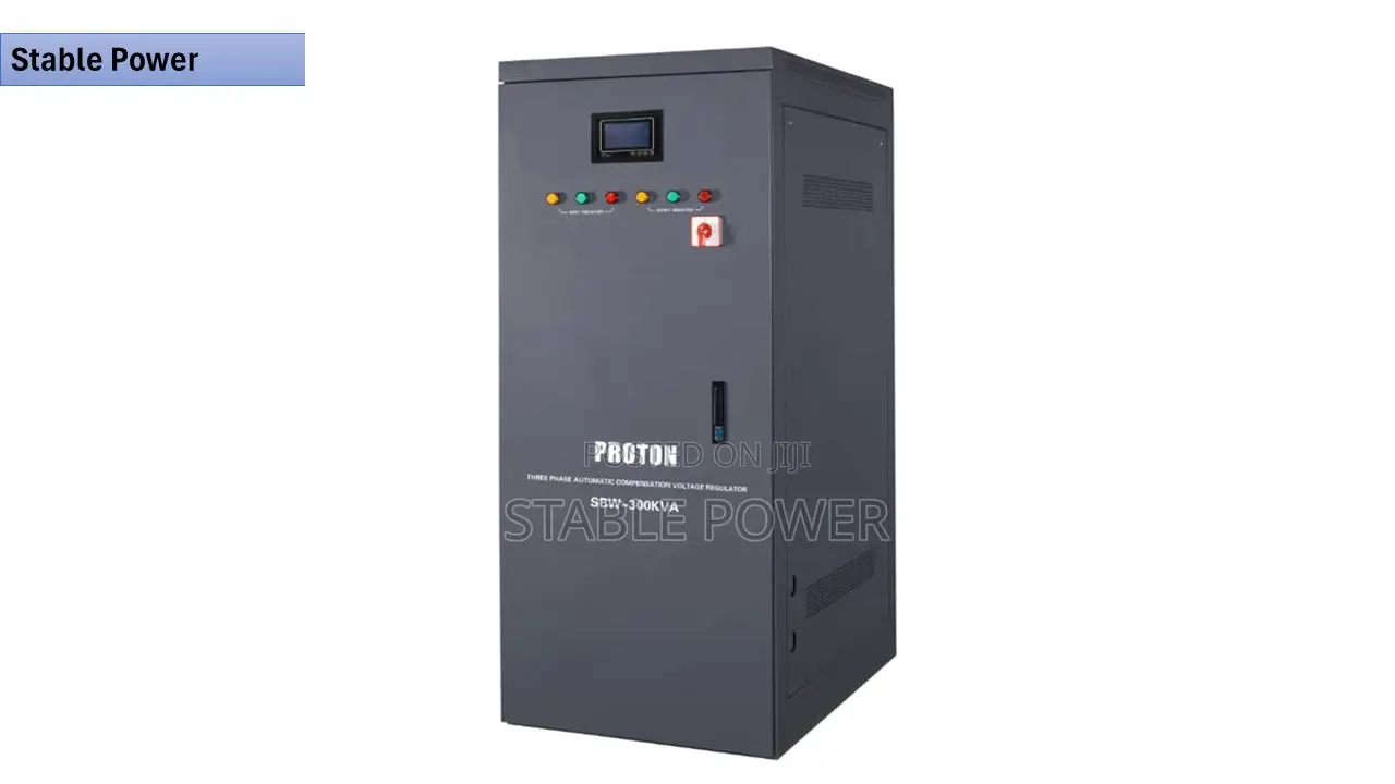 PROTON SBW– 300KVA 3-Phase Stabilizer Input Voltage 270-456v