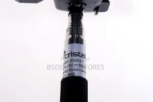 Cristal Bluetooth Foldable Selfie Stick Rotating Head Black