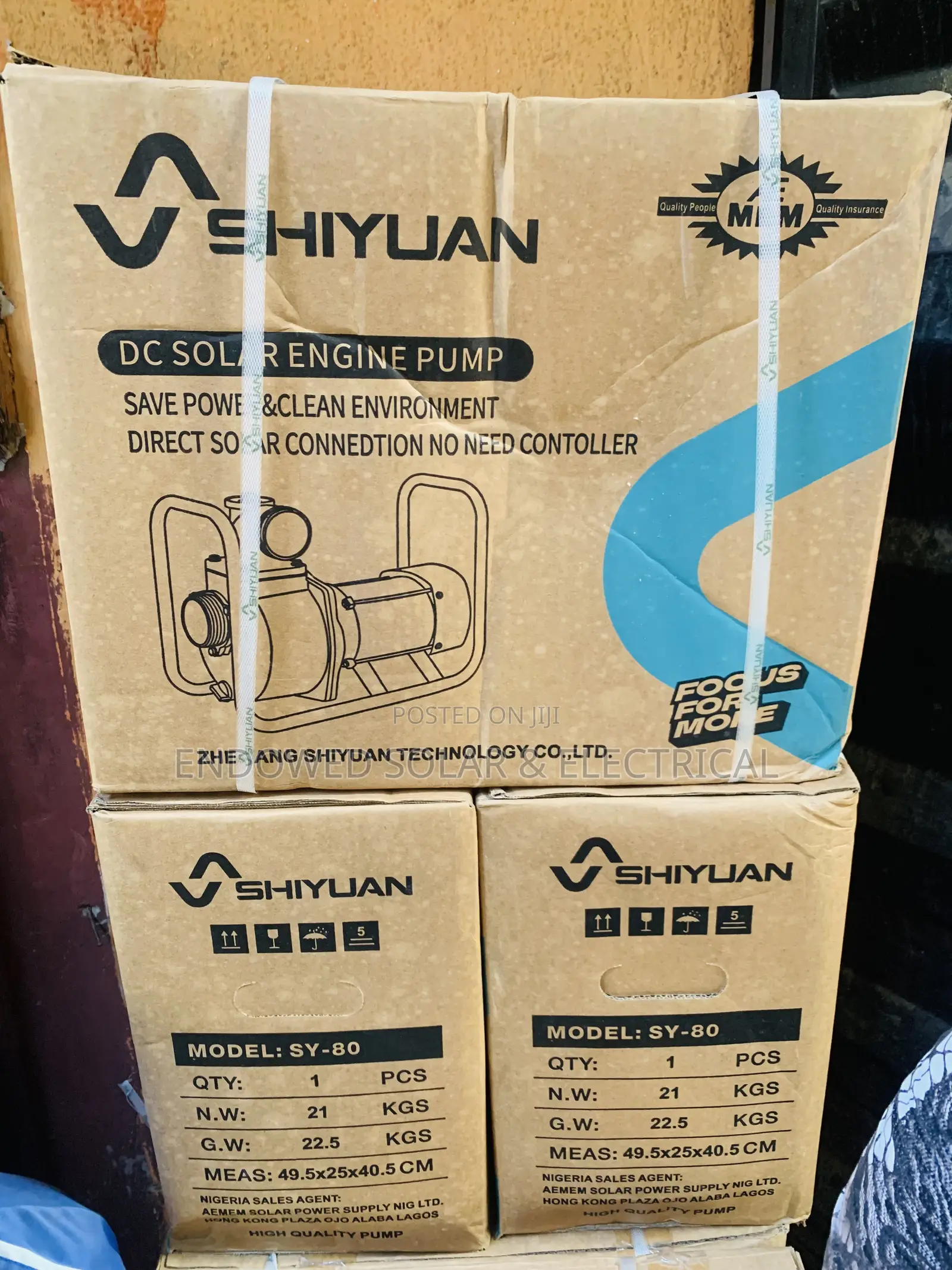3inches DC Solar Engine Pump