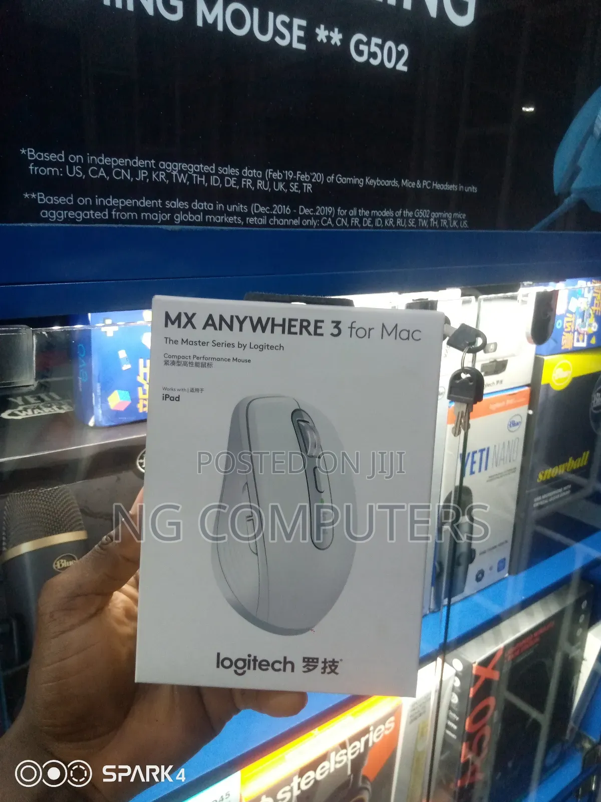 Logitech Mx ANYWHERE 3 for Mac