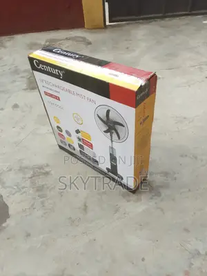 Century 18 Inches Rechargeable Mist Fan + Remote