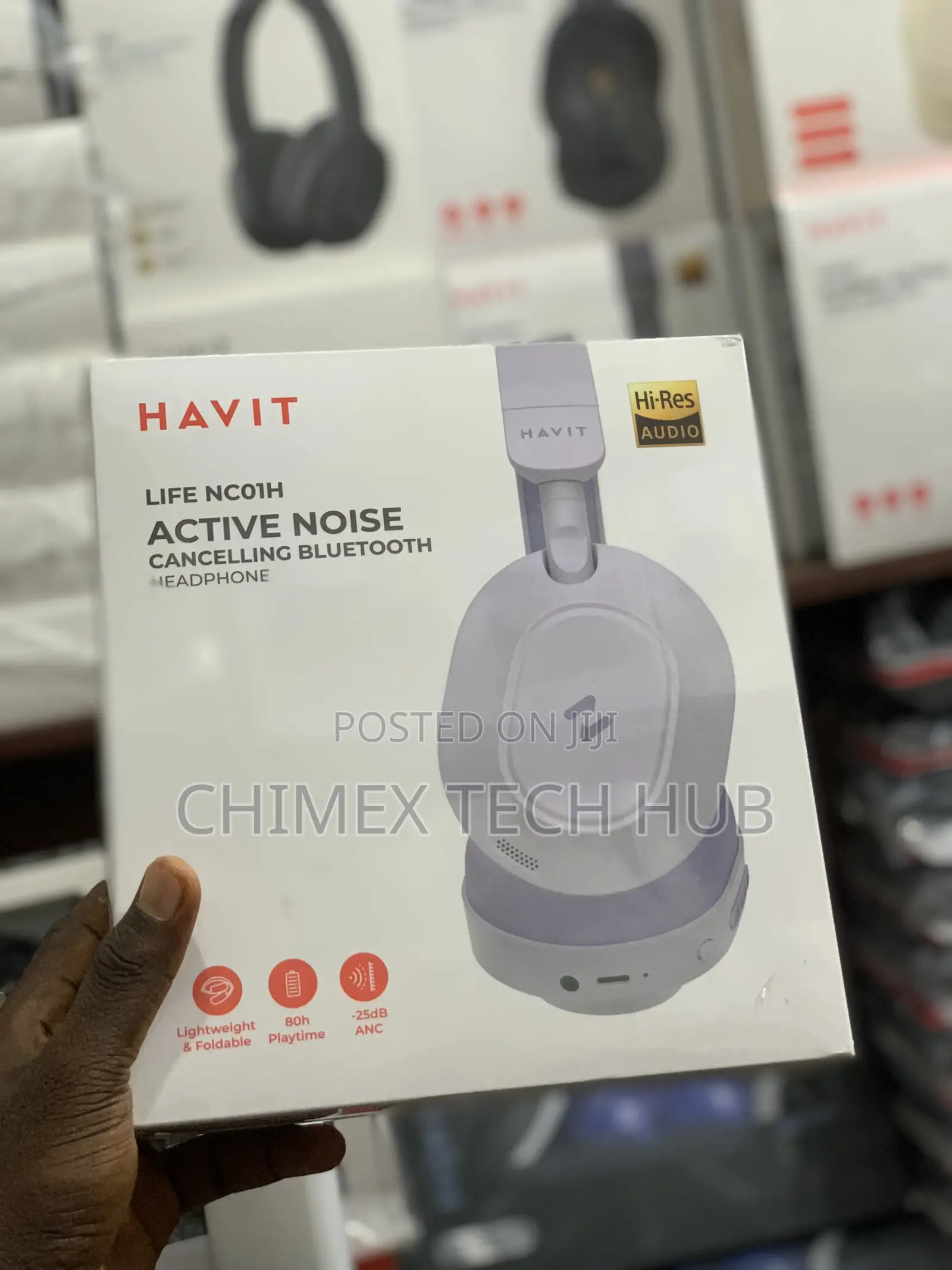 Life Nco1h Active Noise Cancelling Bluetooth Headphone