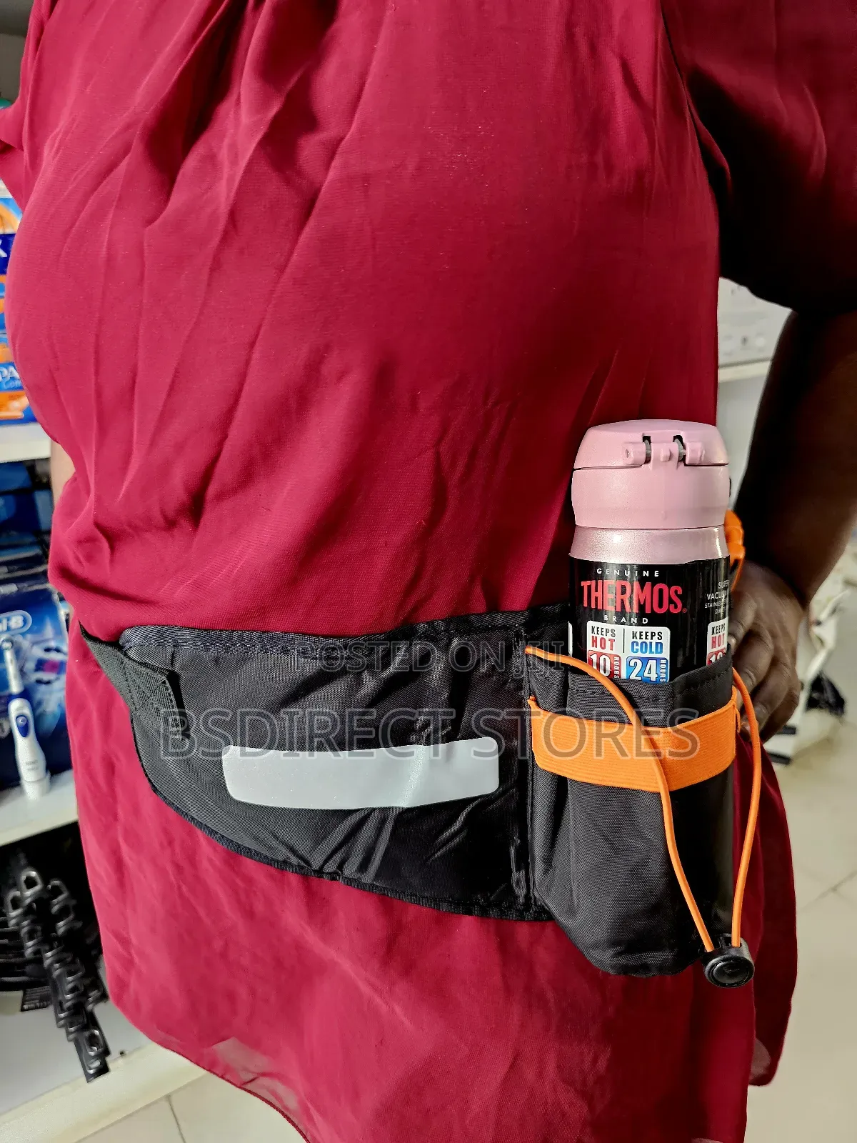 Lightweight Running Water Bottle Belt No Bounce for Runners