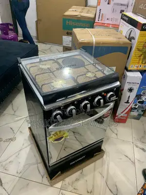 Modern Gas Cooker - 3 Gas, 1 Electric + Oven Skyrun