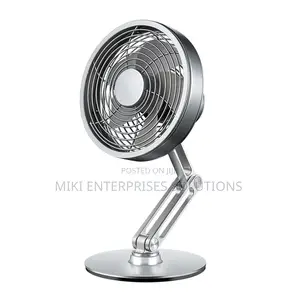 Porodo Lifestyle Metal Desk Fan - Gray