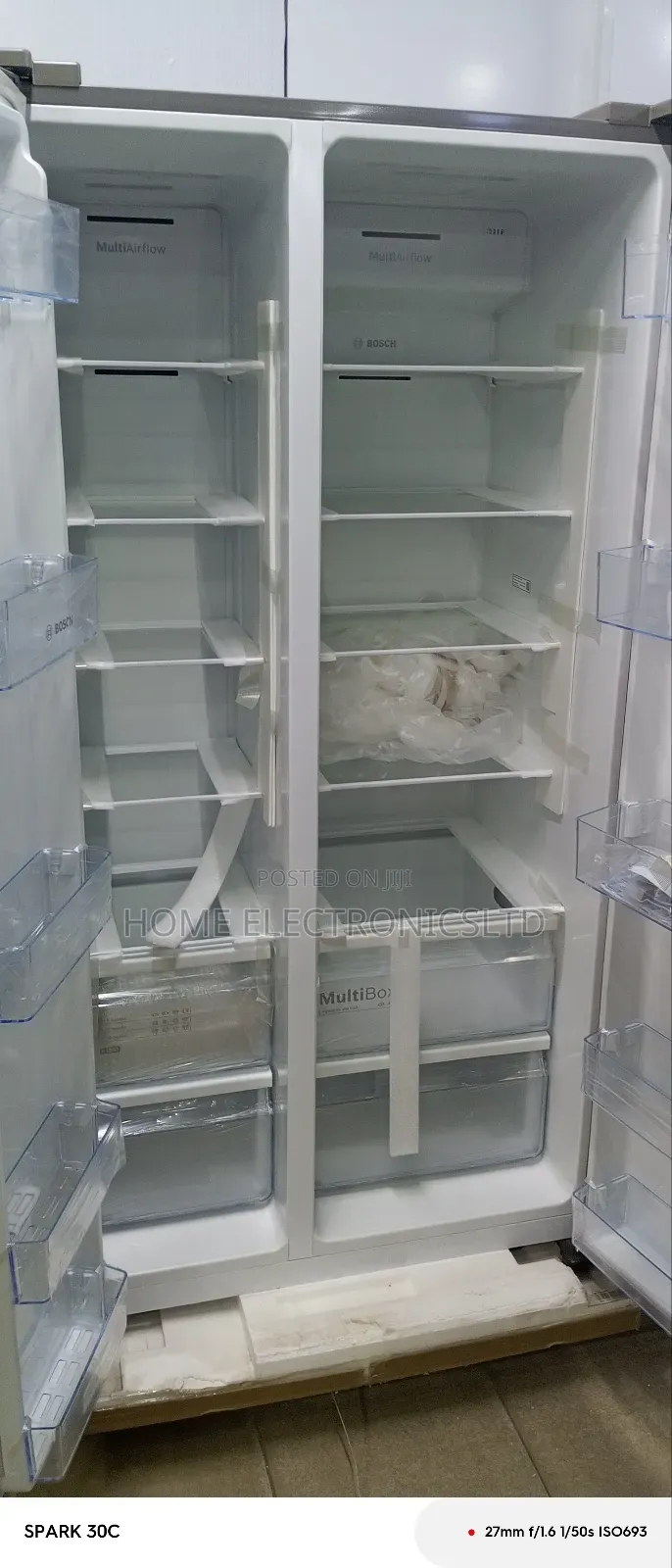 BOSCH Side by Side Refrigerators 580 Liter