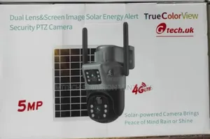 Dual Lens Solar Camera V380 Pro