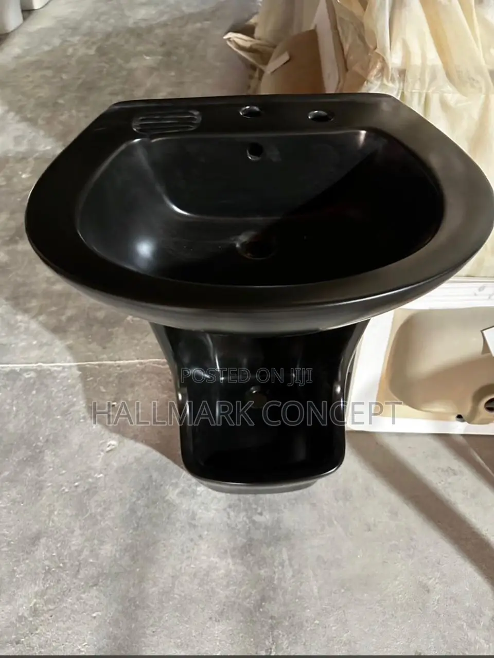 Standing Basins With Urinary and Taps.