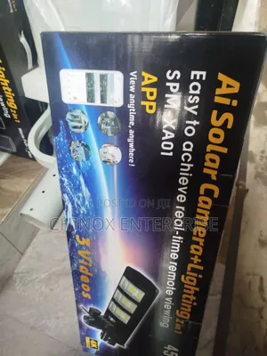 Solar Camera Lighting