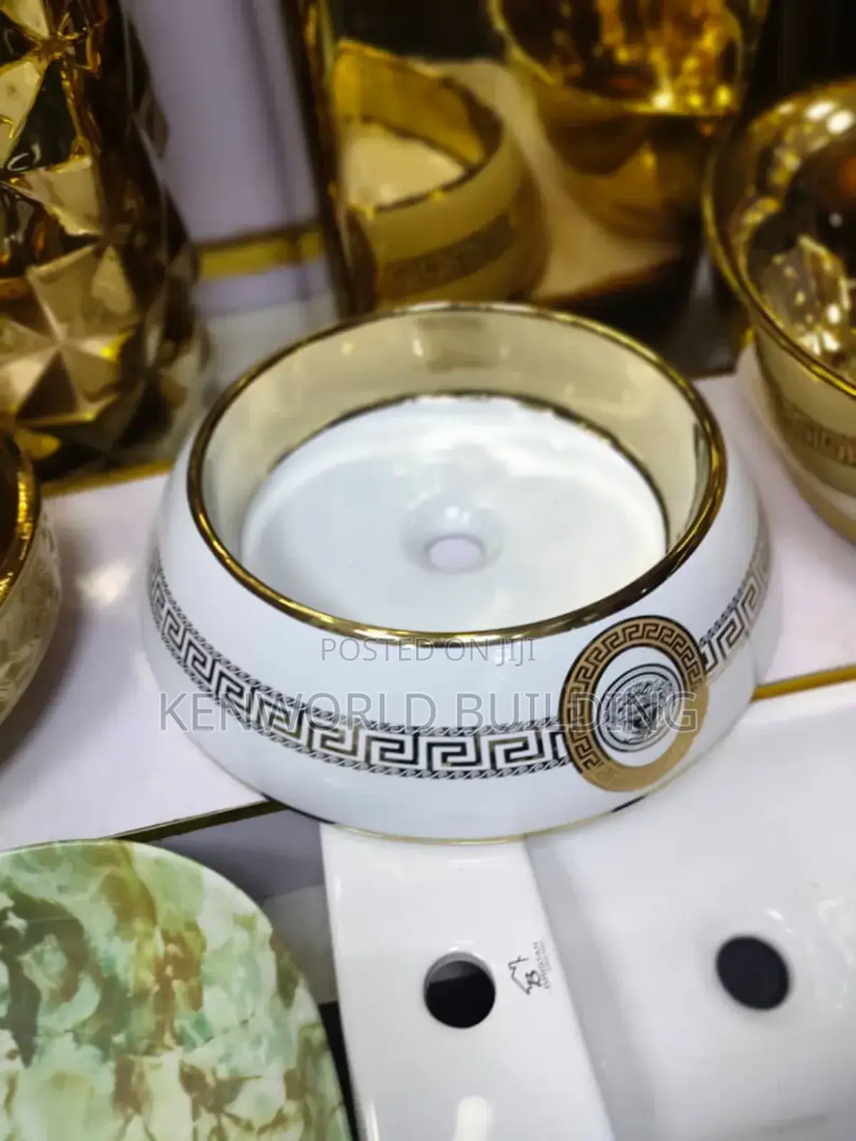 Luxurious Versace Design Ceramic Basin
