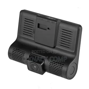 4" Car Dash Cam, DVR 3 Hd Night Vision Camera With Rear