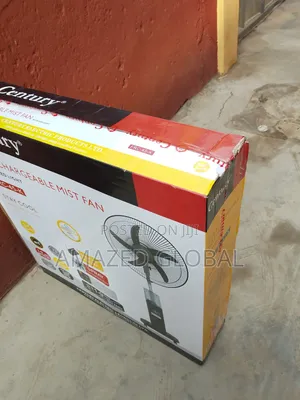 Photo - Mist Fan 18 Inches Rechargeable -Black