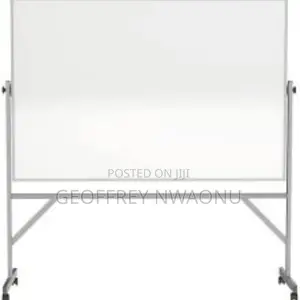 3x4 FTS Double-Sided Magnetic Whiteboard With Mobile Stand