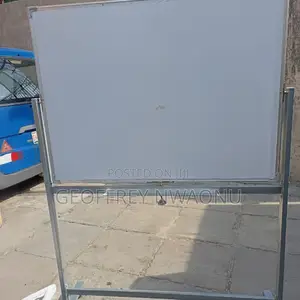 3x4 FTS Double-Sided Magnetic Whiteboard With Mobile Stand
