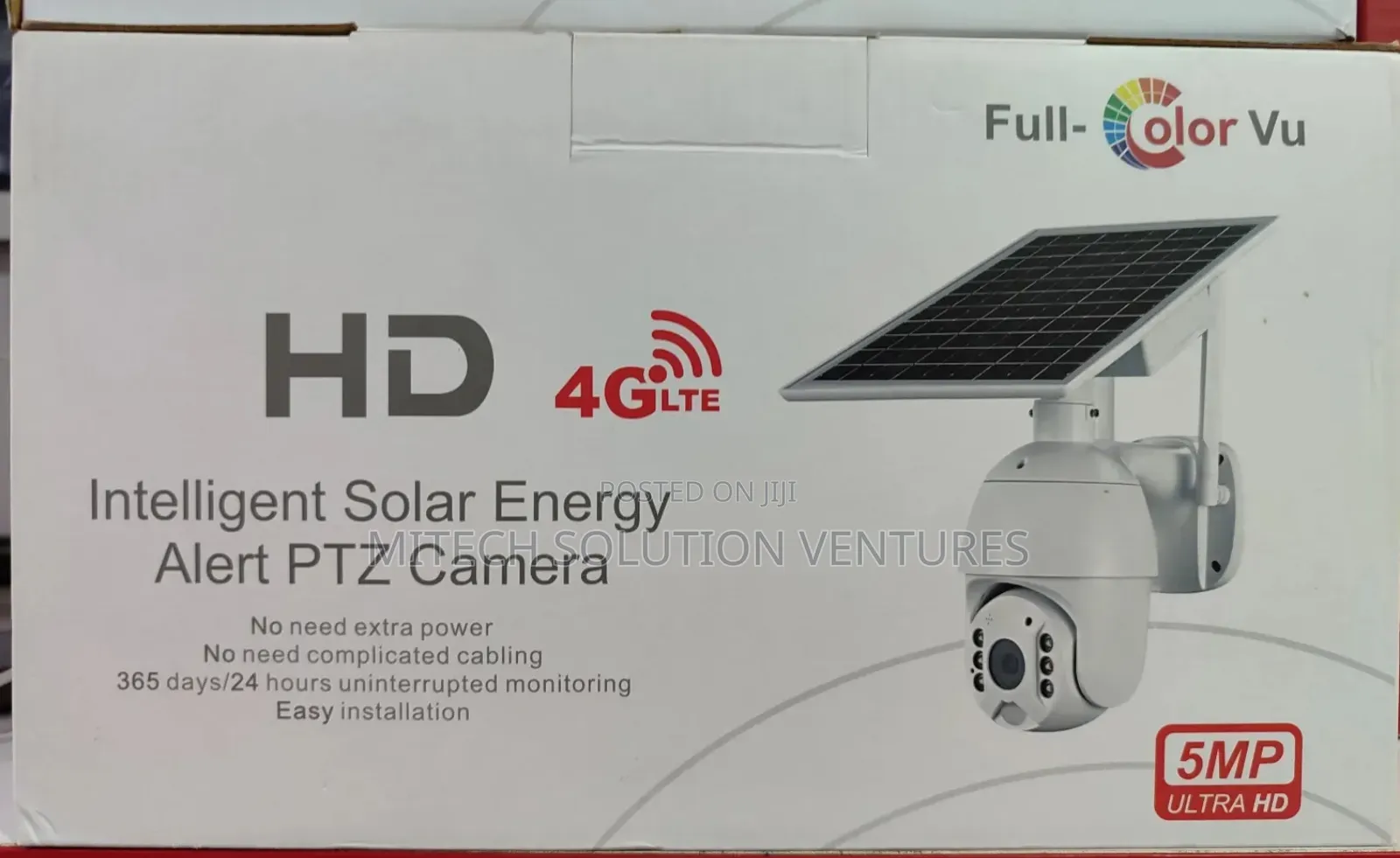 Ubox 4g Lite Solar Alert PTZ Camera