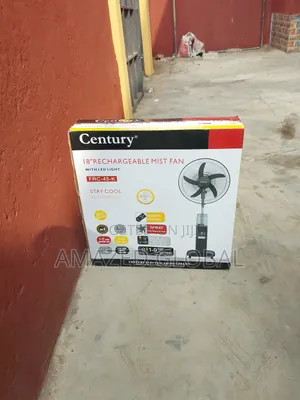 Durable Century 18 Inches Rechargeable Fan