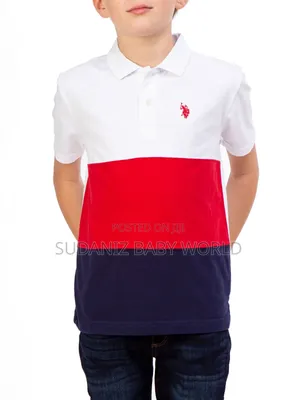 Photo - U.S. Polo Assn. Boys Colorblock Polo Shirt, Sizes 4-18
