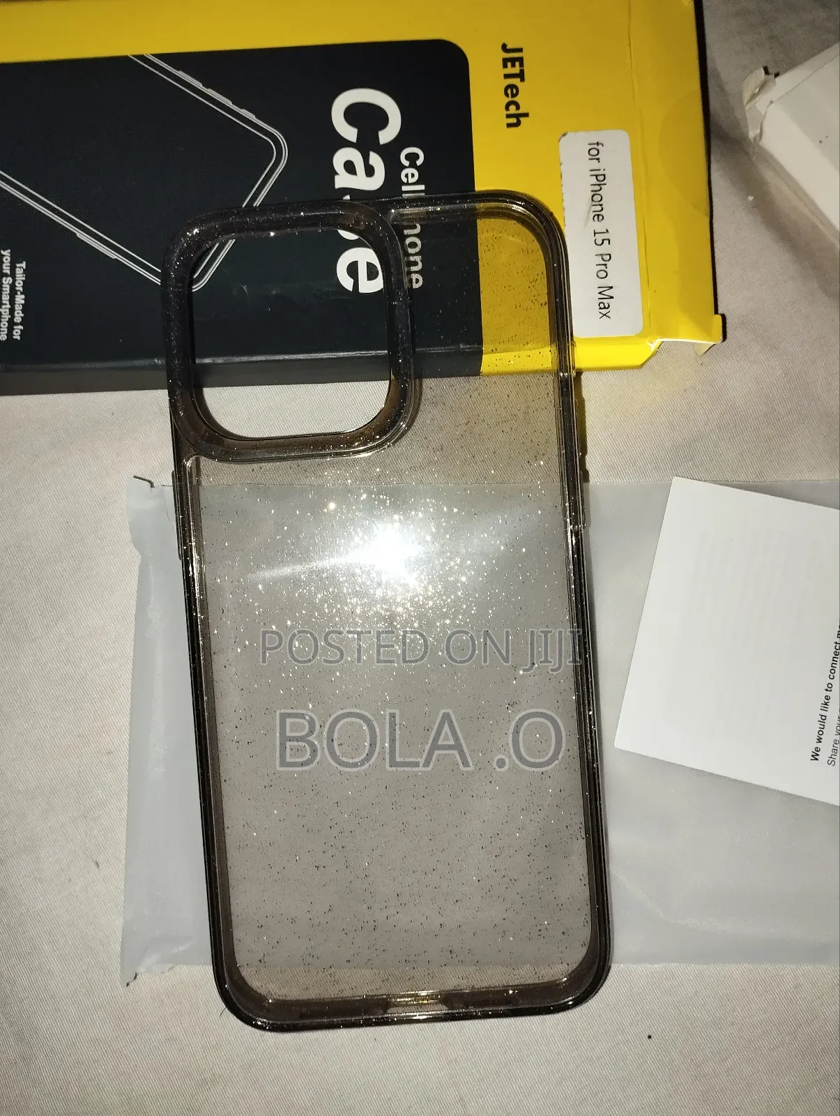 iPhone 15 Pro Max Original Jetech Case
