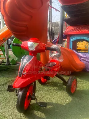 Kids’ Tricycle – Stylish Durable Motorbike-Inspired Ride