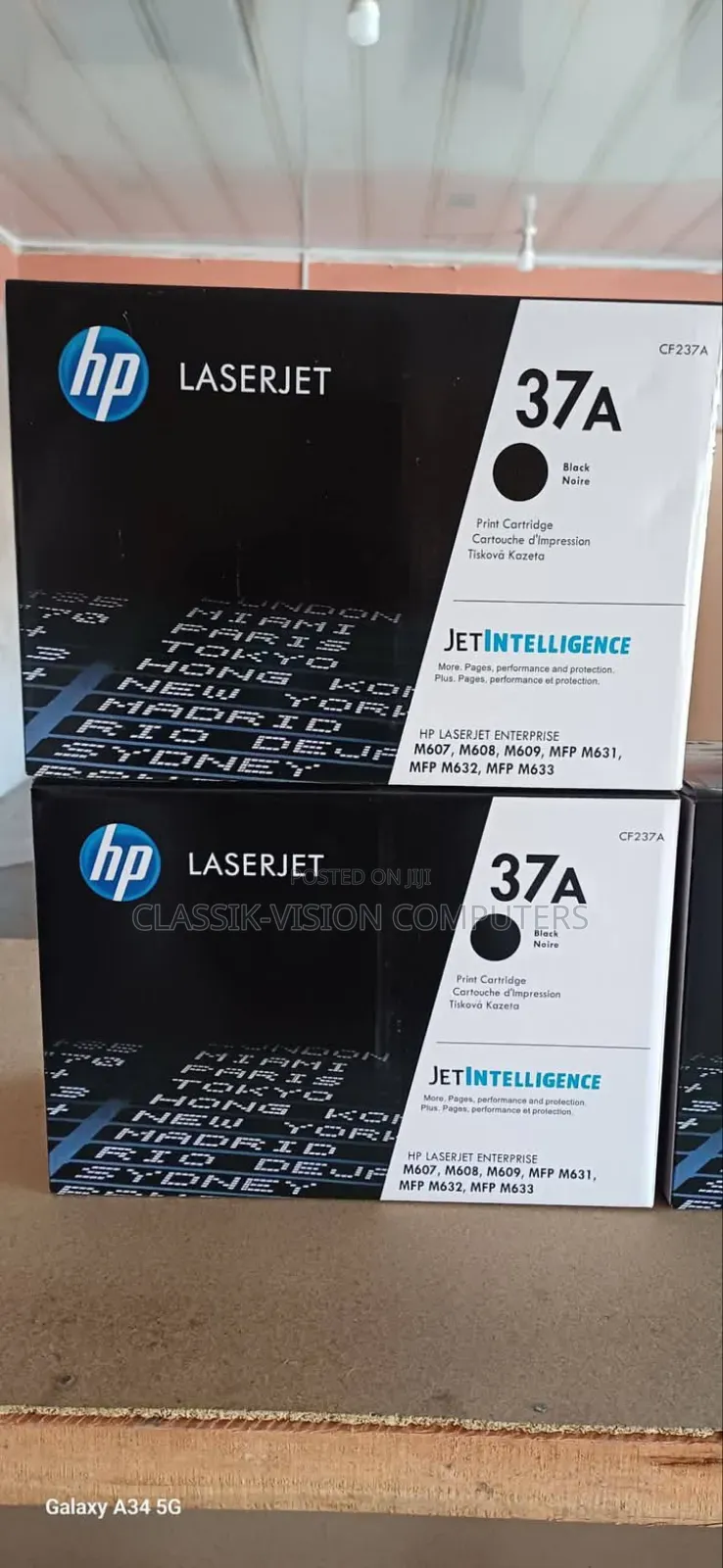Genuine Hp 37a Toner(Cf237a)