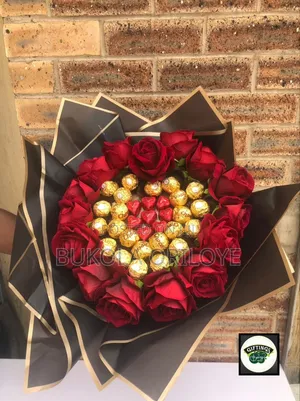 Valentine Chocolate Rose Bouquet