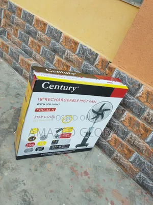 Remote Control Rechargeable Mist Century 18 Inches Fan