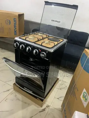 Skyrun 3 Burners, 1 Electric Gas Cooker in Perfect Condition