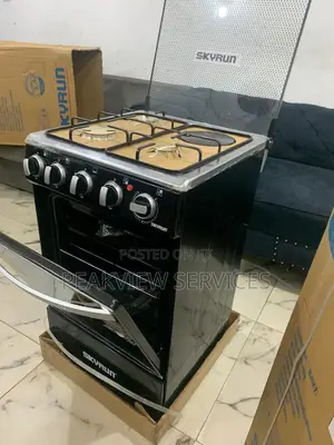 Neatly Skyrun 3burners, 1electric + Oven Gas Cooker