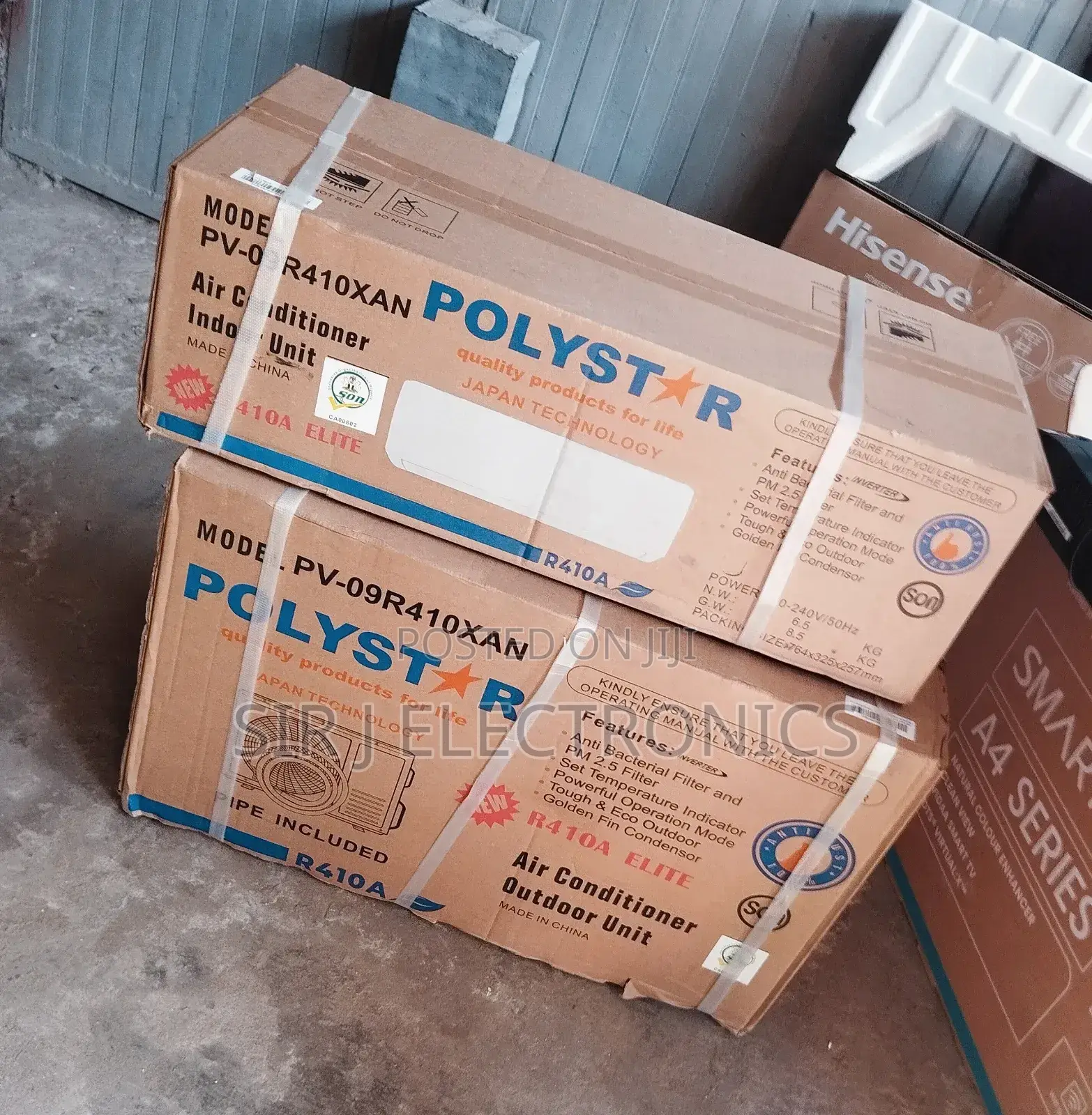 Original 1.5hp Polystar Inverter Split Unit Airconditioner