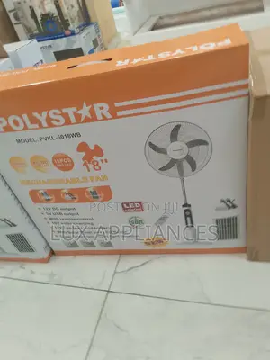 Rechargeable and Quiet Fan Polystar 18 Inches Fan PVK-5018wb