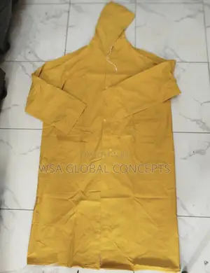 Yellow Gown PVC Raincoat