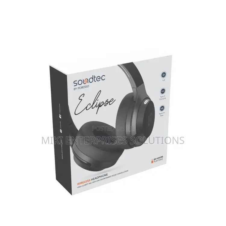 Porodo Soundtec Eclipse Wireless Headphone