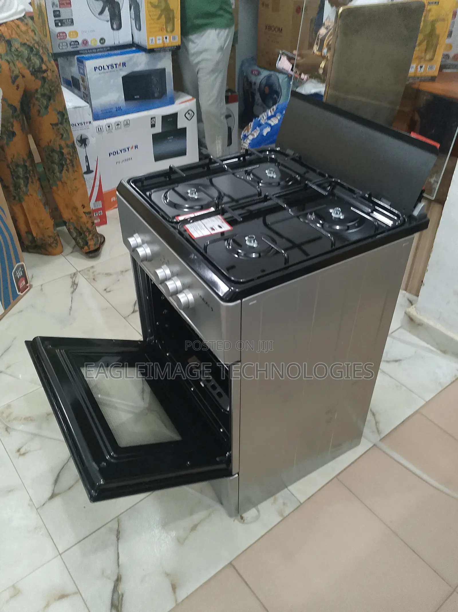 Highly-Recommend Maxi 60*60 4 Gas Cooker(Maxi60604bbasicbg)