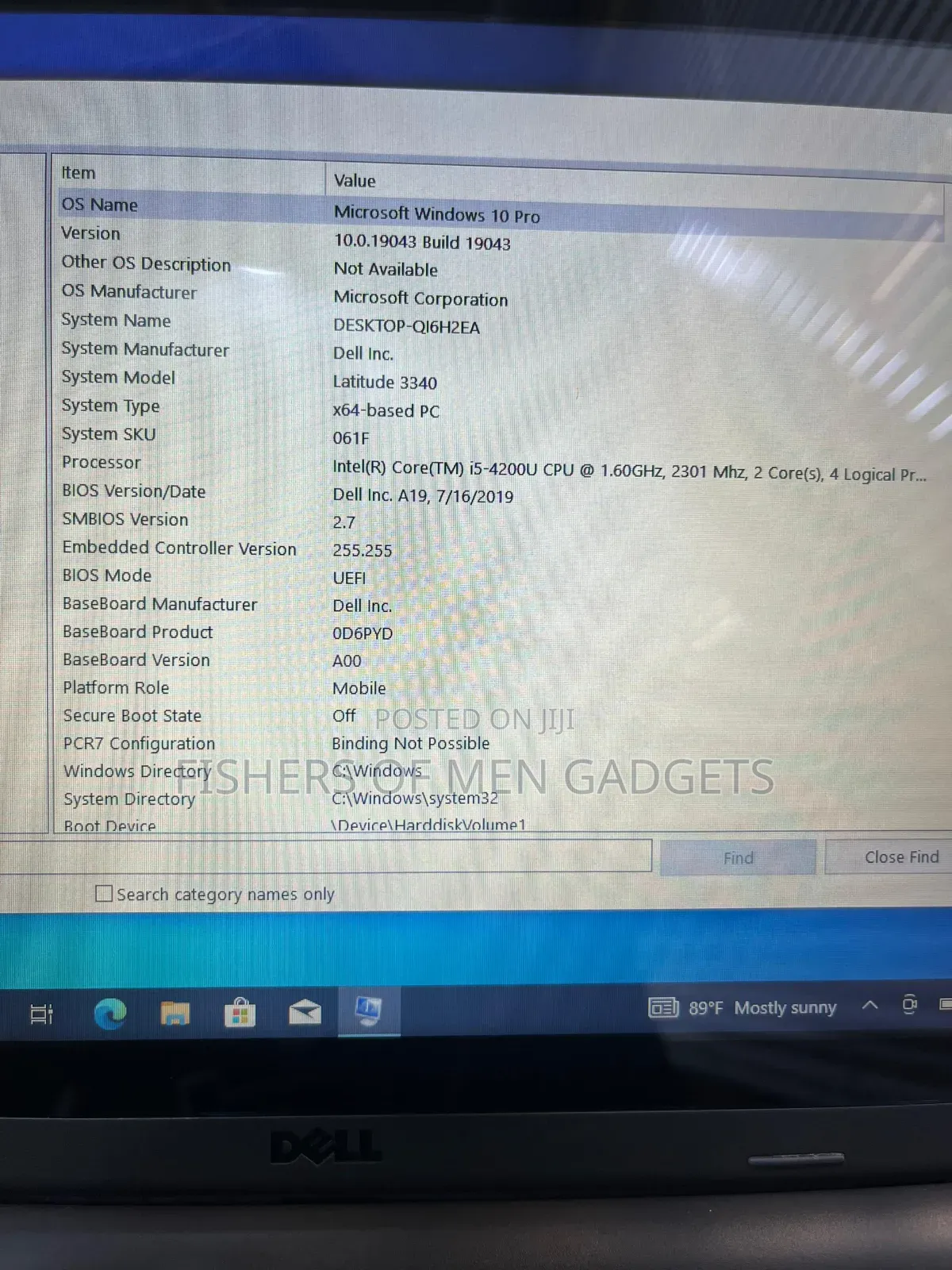 Laptop Dell Latitude 13 3340 8GB Intel Core I5 HDD 500GB