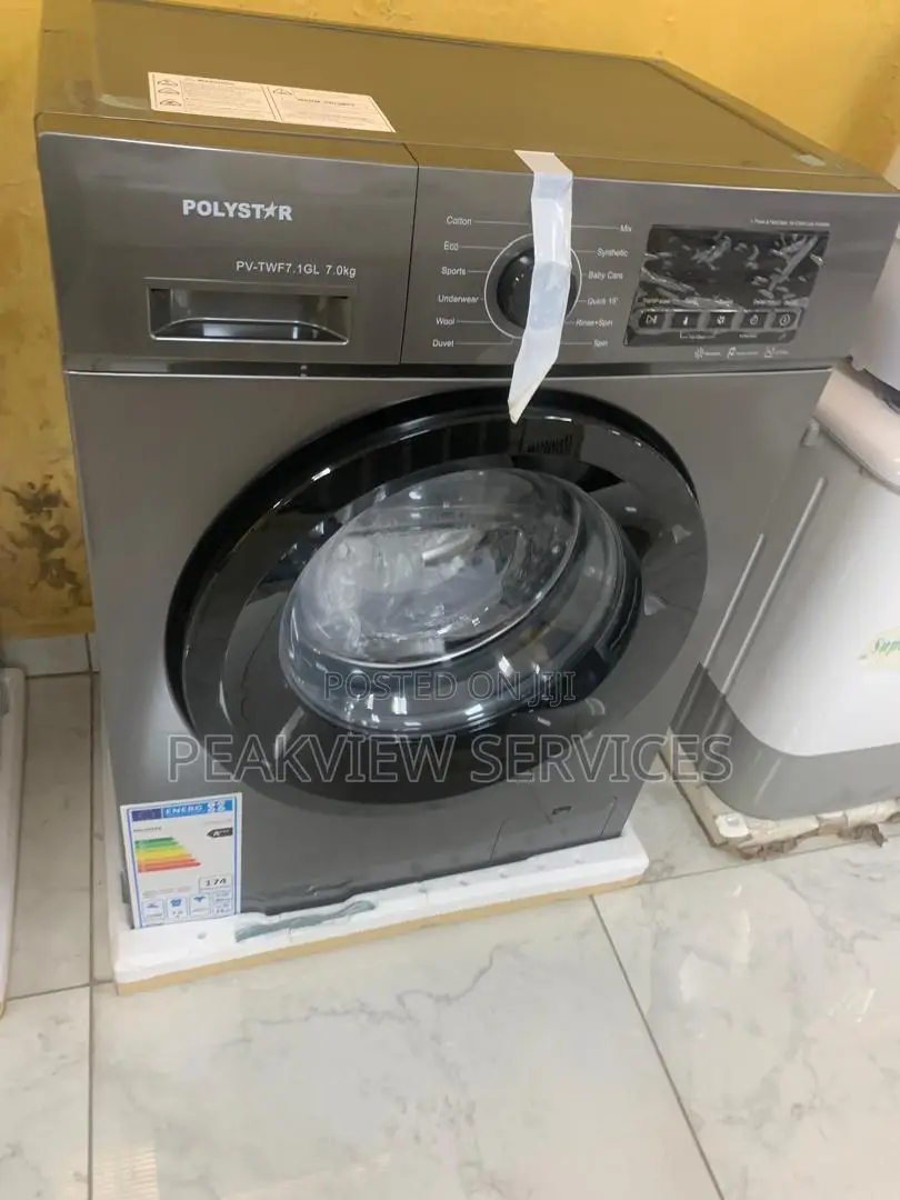 Energy Saving 7kg Polystar Frontload Automatic Washer