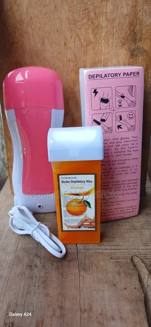 Depilatory Heater, Wax and Paper