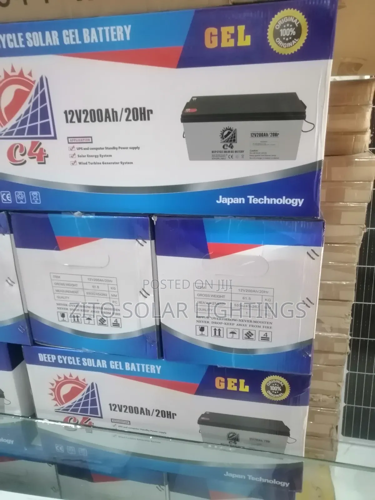 C4 Solar Battery