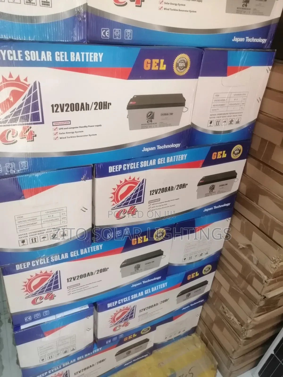 C4 Solar Battery
