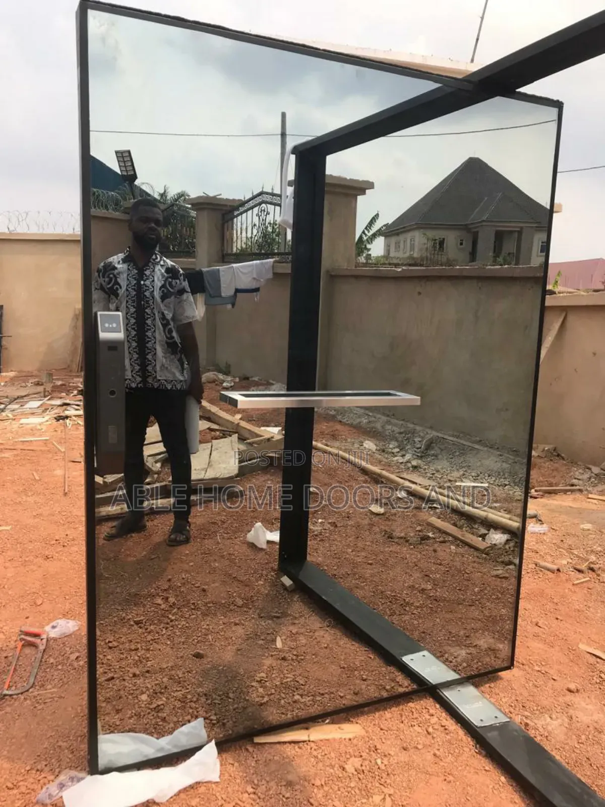 Pivot Door Made in Nigeria 