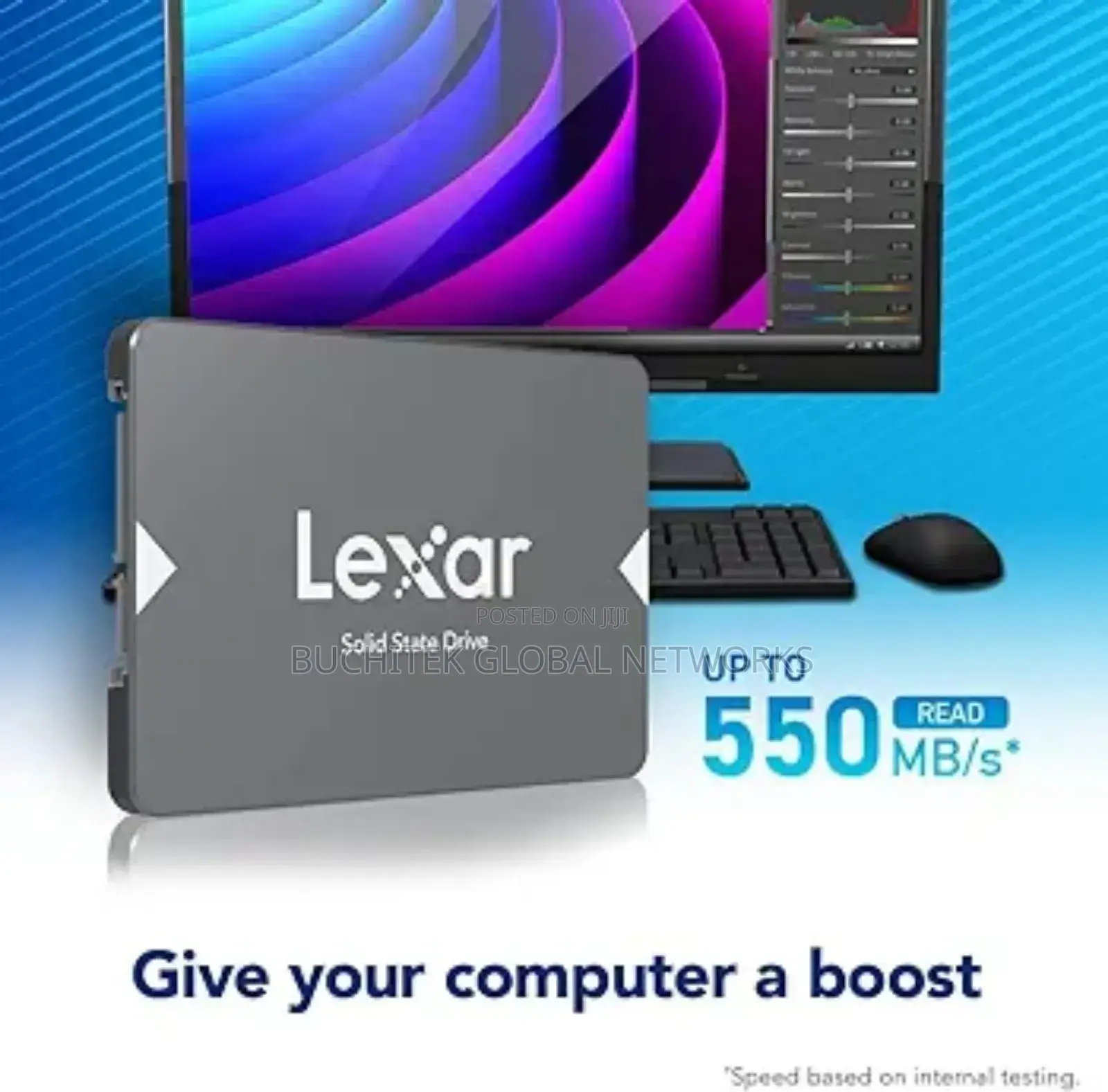 Lexar 2tb Sn100 2.5" Sata 6gb/S Laptop Internal SSD 550mb/S