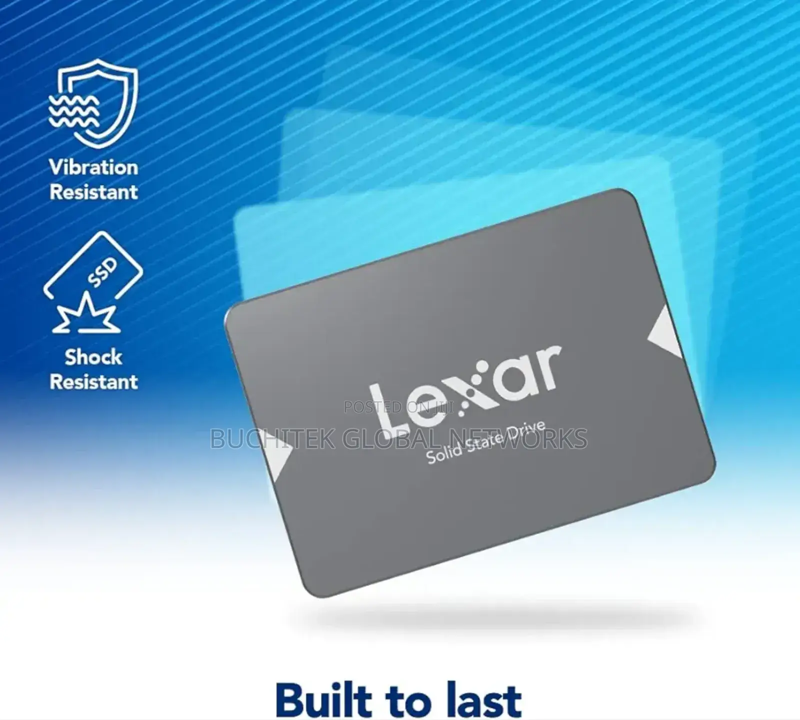 Lexar 2tb Sn100 2.5" Sata 6gb/S Laptop Internal SSD 550mb/S