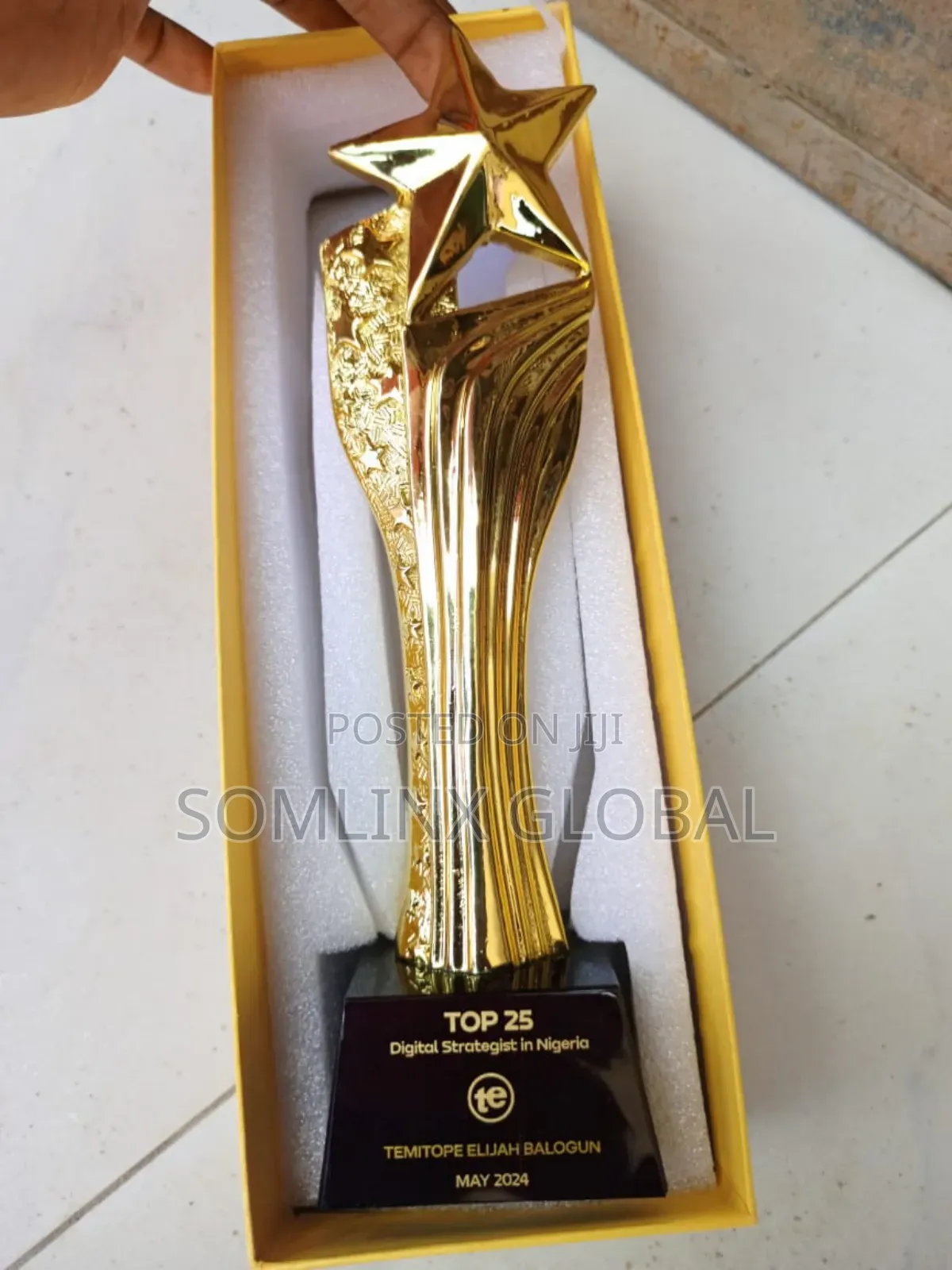 Gold Trophy Star