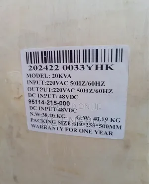 20kva YOHAKO INVERTER 1 Phase