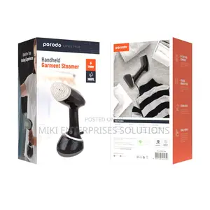 Porodo Handheld Garment Steamer - Black