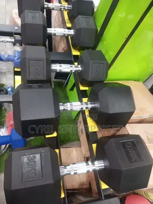 Hexagon Dumbbells