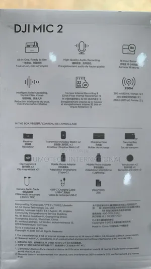 Dji Mic 2 Wireless Microphone